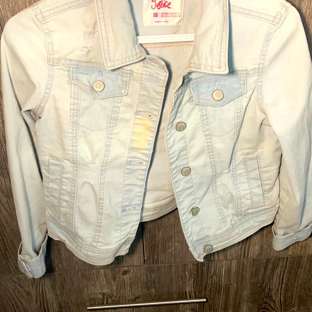 Girls blue Jean jacket
